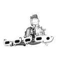 Turbo pour AUDI Q3 (8UB / 8UG) 2.0 TDI 140 CV 5440 988 0035